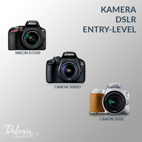 Kamera DSLR Entry-Level - Tips Memilih Kamera DSLR