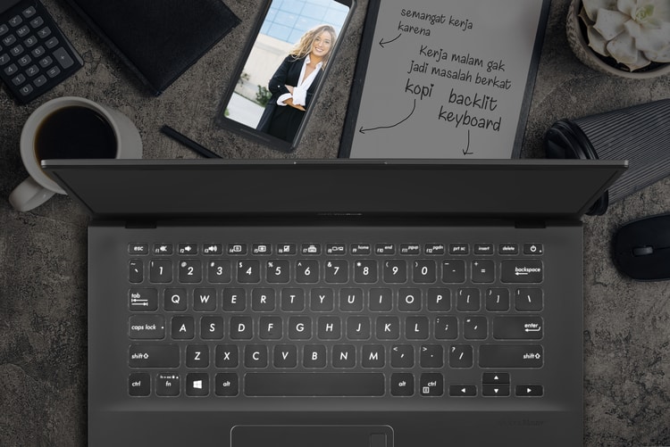 ASUS VivoBook Ultra A412DA - Backlit Keyboard