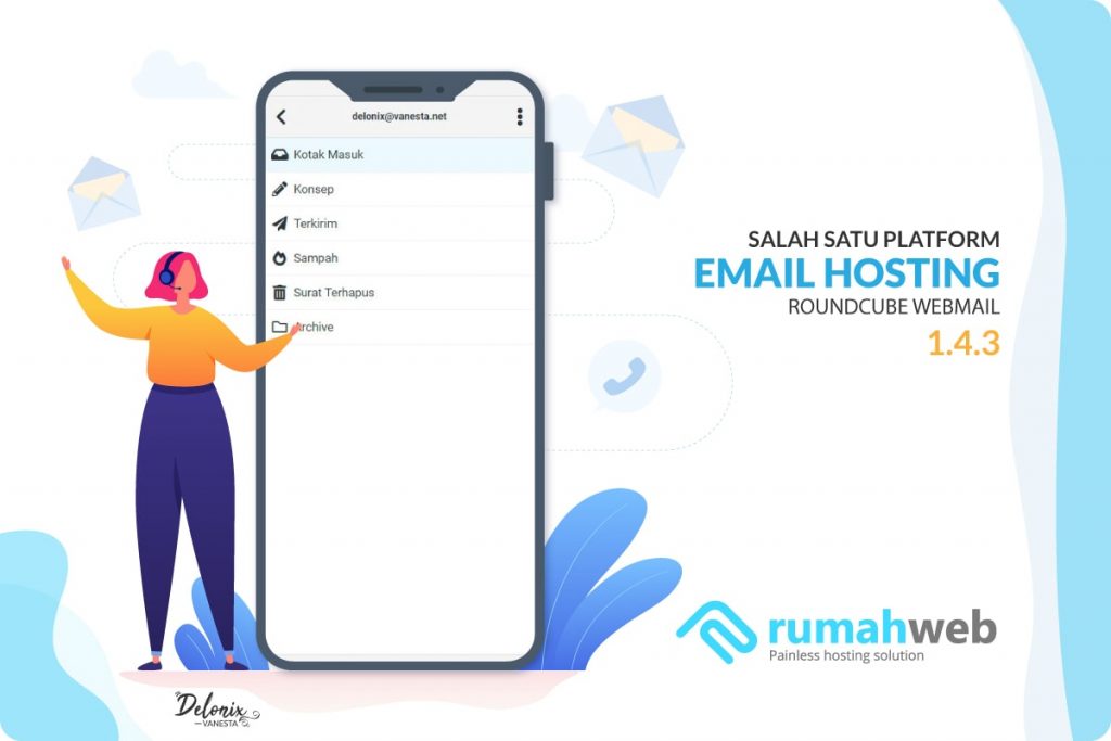Email Hosting Menggunakan Roundcube Webmail Client